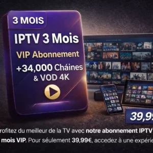 iptv 3 mois